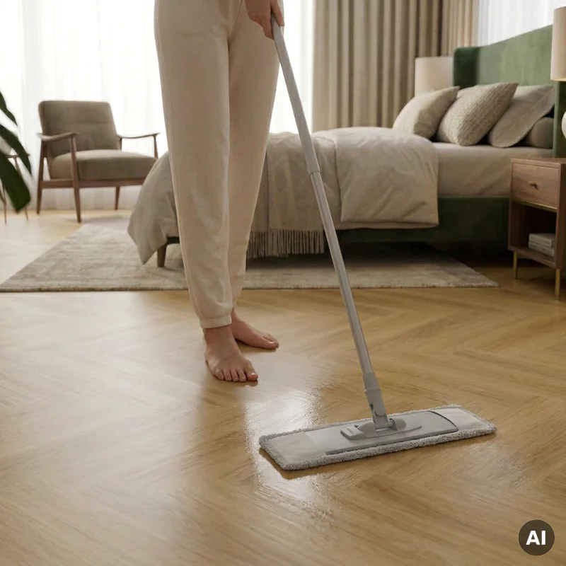 Panele winylowe SPC z  podkładem Jodełka Chic Klasa 34 7 m