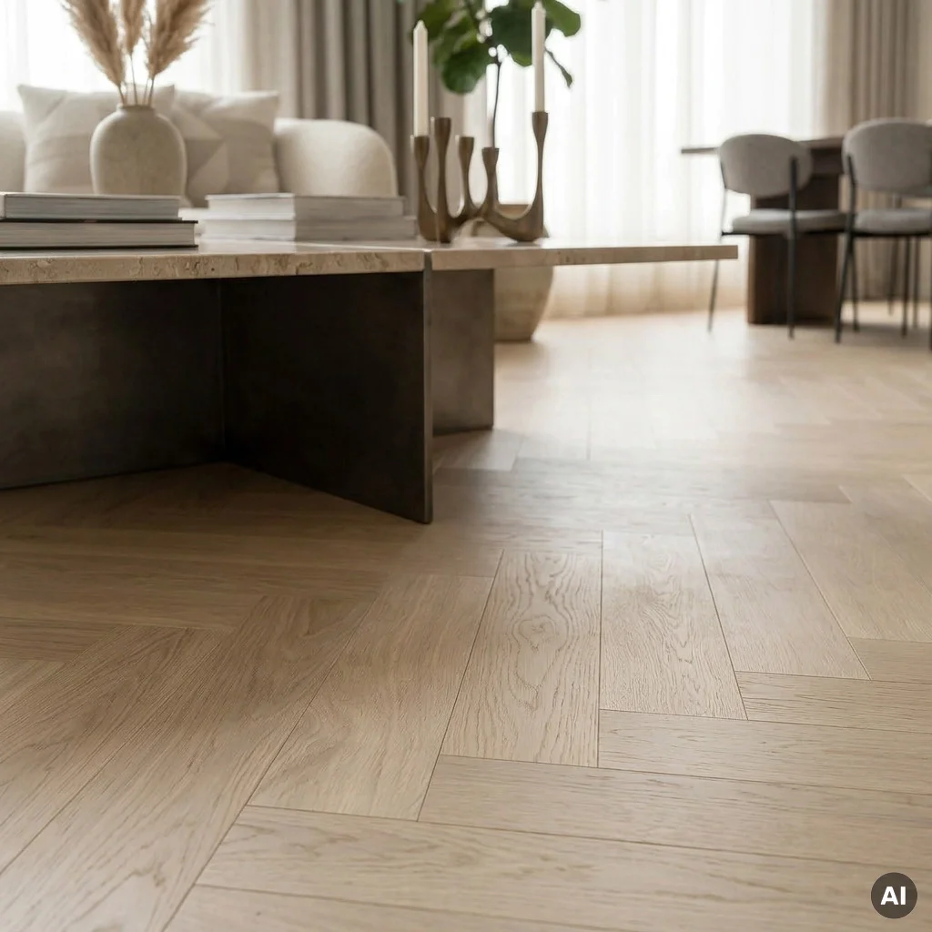Podłoga drewniana Jodełka Jesion Kaszmir Lively 9.3 mm TAK, 78459