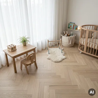 Podłoga drewniana Jodełka Jesion Kaszmir Lively 9.3 mm TAK, 78459