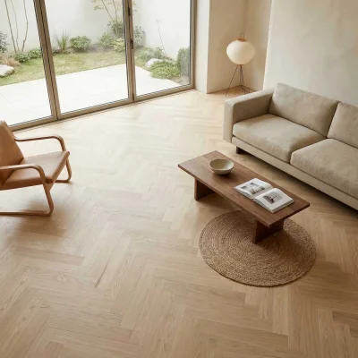 Podłoga drewniana Jodełka Jesion Kaschmir Lively Jodła Kaszmir 78459 9.3 mm TAK