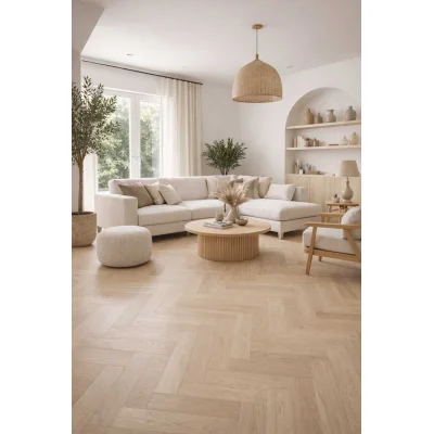 Podłoga drewniana Jodełka Jesion Kaschmir Lively Jodła Kaszmir 78459 9.3 mm TAK