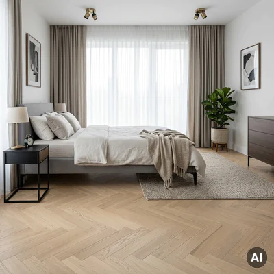 Podłoga drewniana Jodełka Jesion Kaszmir Lively 9.3 mm TAK, 78459
