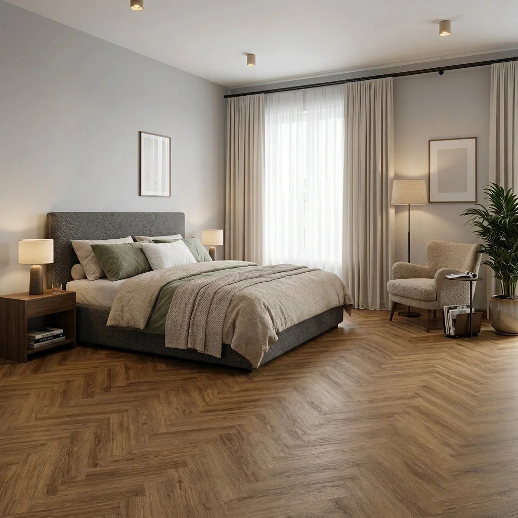 Panele winylowe Jodełka Terra Oak 83853 Klasa 33 6 mm, 400108713