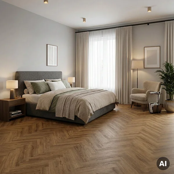 Panele winylowe Jodełka Terra Oak 83853 6 mm Klasa 33, 4001