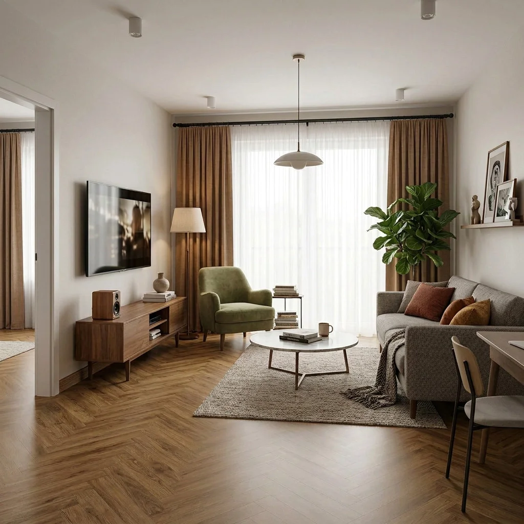 Panele winylowe Jodełka Terra Oak 83853 Klasa 33 6 mm, 400108713