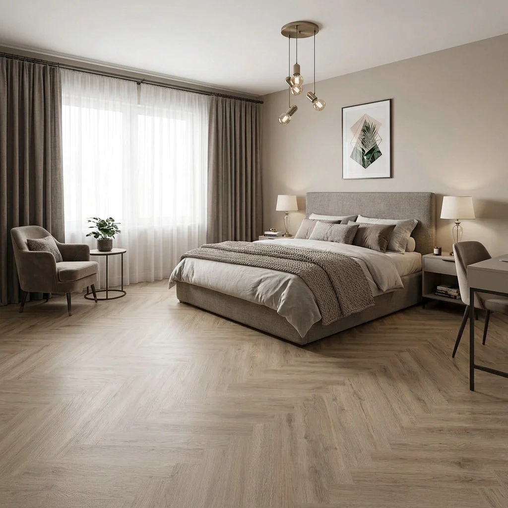Panele winylowe Jodełka Selce Oak 53256 Klasa 33 6 mm, 400108718