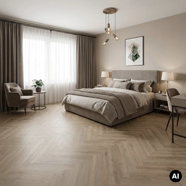 Panele winylowe Jodełka Selce Oak 53256 Klasa 33 6 mm, 4001