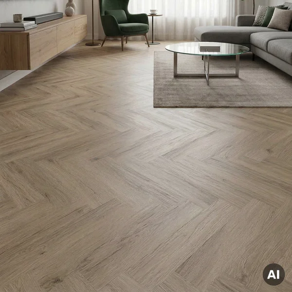 Panele winylowe Jodełka Selce Oak 53256 6 mm Klasa 33, 4001