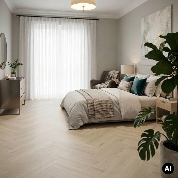 Panele winylowe Jodełka Sabbia Oak 22222 Klasa 33 6 mm, 400