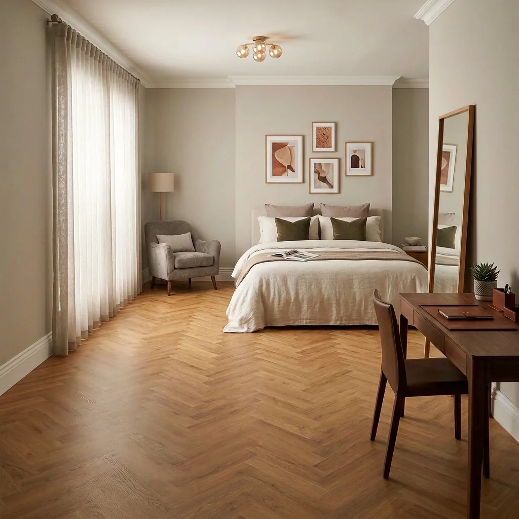 Panele winylowe Jodełka Bosco Oak 22452 Klasa 33 6 mm, 400108717