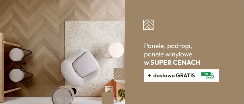 Podłogi w SUPER CENACH + dostawa GRATIS