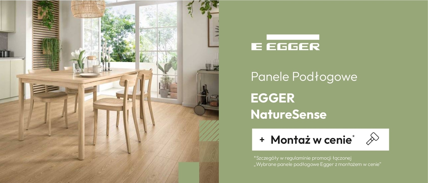 Wybrane panele podłogowe EGGER z montażem w cenie