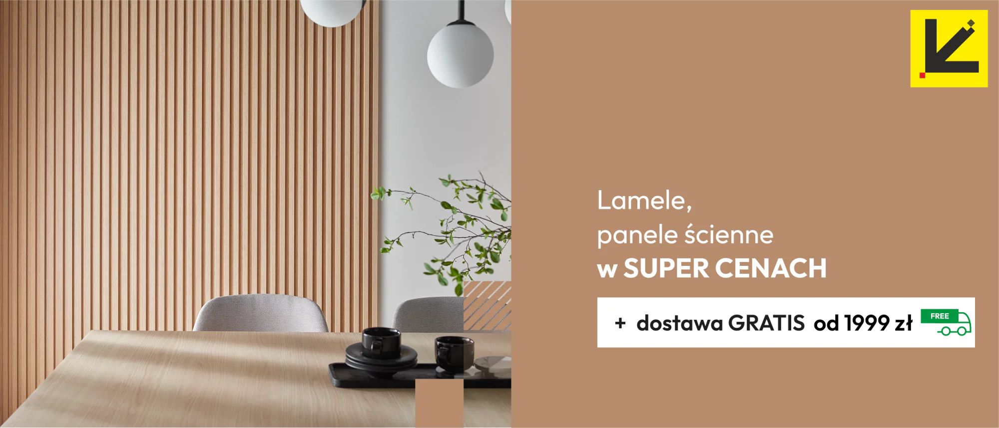 Oferta Specjalna Lamele, panele ścienne w SUPER CENACH + dostawa GRATIS od 1999 zł Oferta Specjalna Lamele, panele ścienne w SUPER CENACH + do
