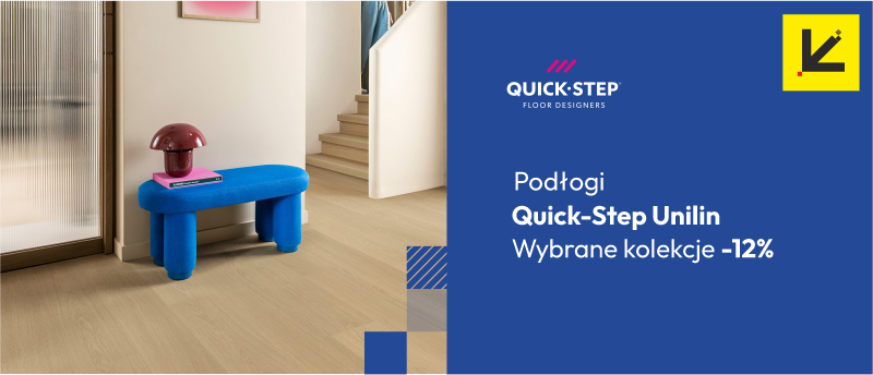 Promocja na podłogi laminowane i winylowe Quick-Step Unilin