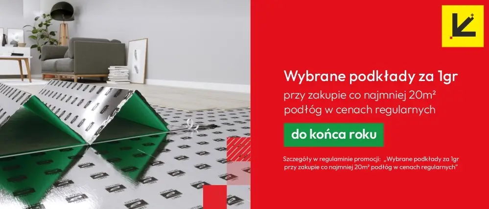 Wybrane podkłady za 1gr przy zakupie co najmniej 20m2 podł
