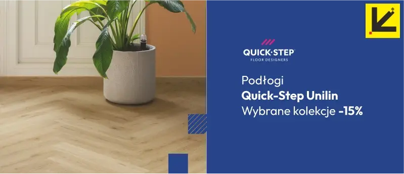 Promocja panele laminowane i winylowe Quick-Step Unilin -15%