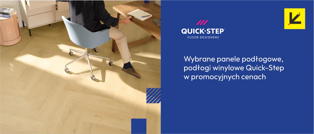 Promocja wybrane panele laminowane i winylowe Quick-Step Uni